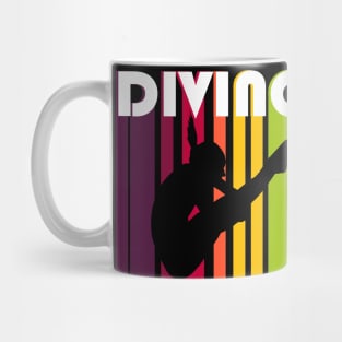 High Diver Funny Springboard Diving Girls Gifts Mug